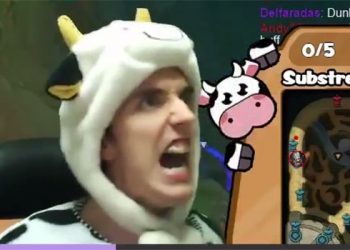 League of Legends Fun: Die laughing at the image Cowsep wear clothes milk cow suit to see MSI 2019 7