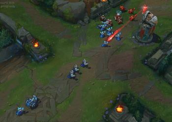 League of Legends: The new map makes minion have brain problems ? 3