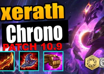 New Xerath Chrono Rework patch 10.9 TFT - HYPER ATTACK SPEED XERATH 2