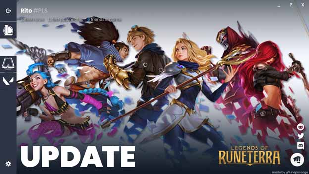 Gamers themselves remake LoL Client more beautiful than Riot Games 5 remake LoL Client