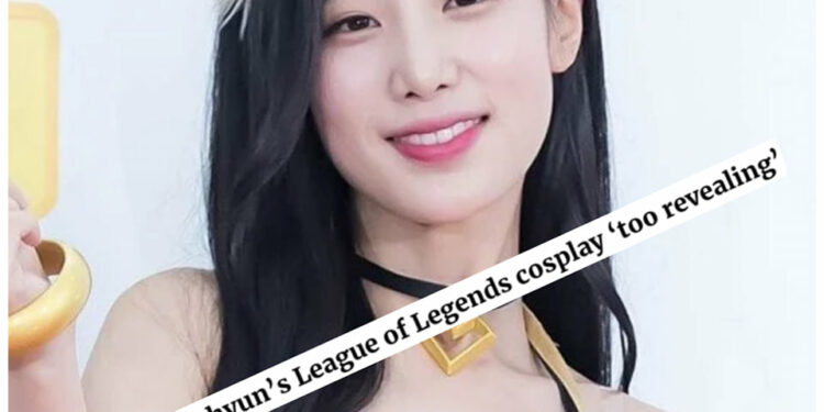 Breaking "News": K-pop star cosplayed as Ahri, but people dislike it, because it was too “revealing” 1 Breaking "News": K-pop star cosplayed as Ahri, but people dislike it, because it was too “revealing” 1