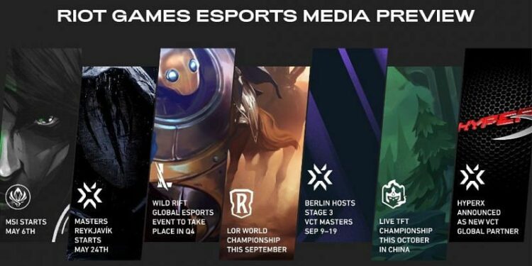Riot Games reveal their upcoming Plan for Esport Media 1 Riot Games esport media preview