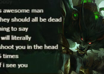 League streamer got banned for life-threatening