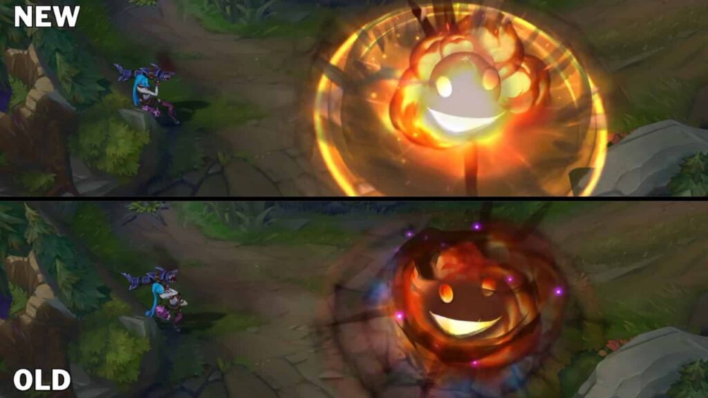 VFX update and ARCANE skins are coming for Jinx and Jayce 2 VFX