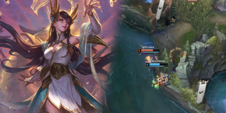 How did an LEC player died twice before the first minion wave? 1 lec