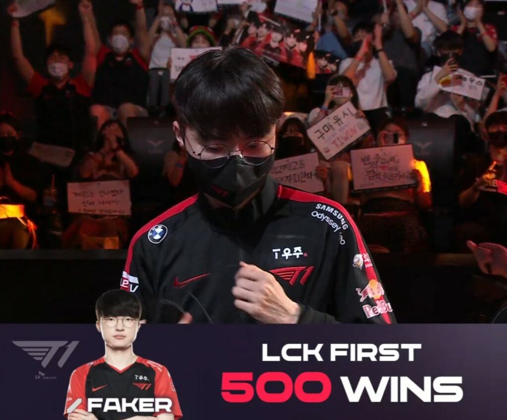 Faker becomes the first player to score 500 LCK win, ending Gen.G’s streak 2 Faker becomes the first player to score 500 LCK win, ending Gen.G’s streak 1
