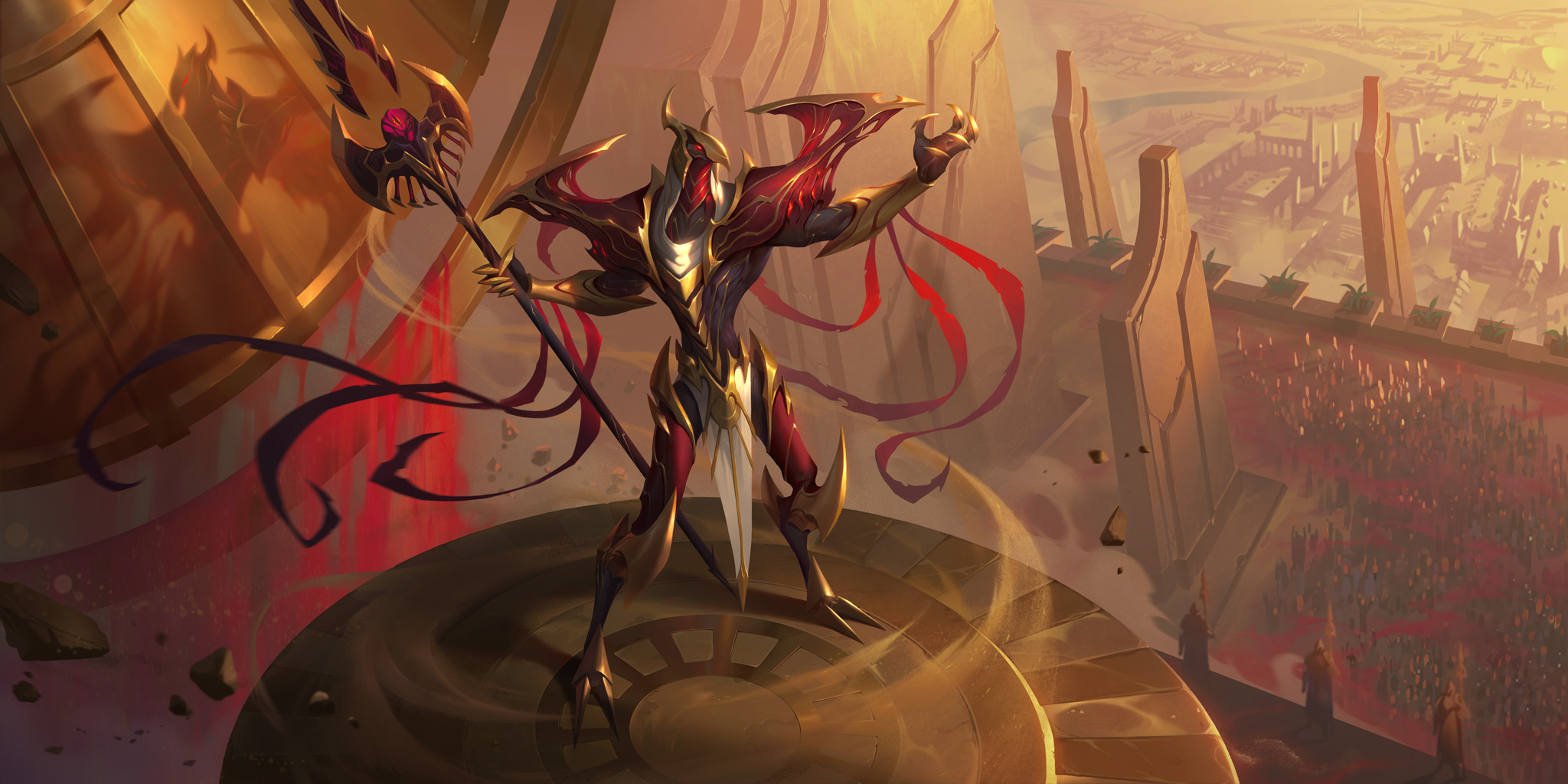 The most badass Corrupted skins got released by Riot Games, but not for League of Legends 3 corrupted azir level one
