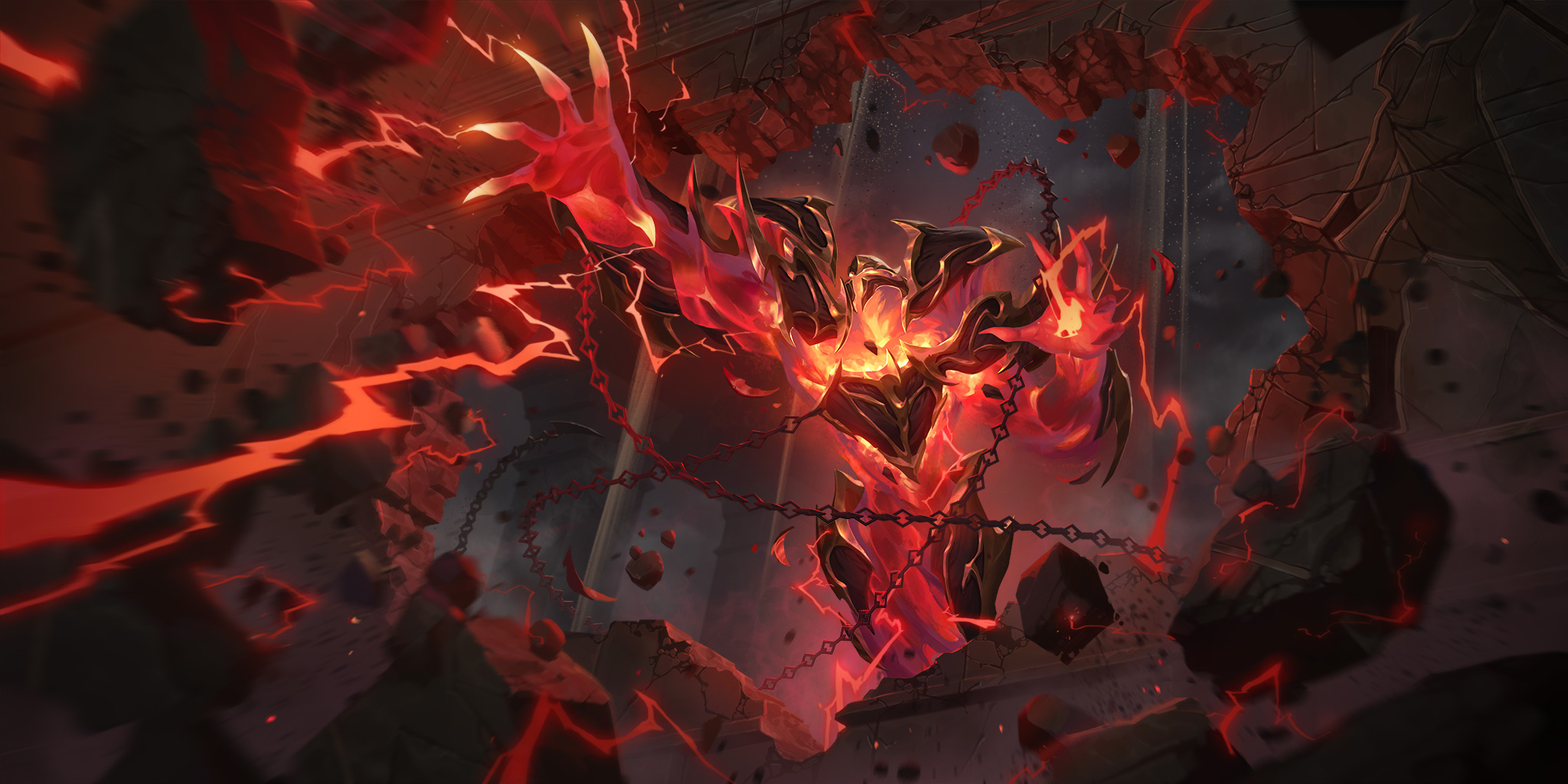 The most badass Corrupted skins got released by Riot Games, but not for League of Legends 7 Corrupted Xerath level two