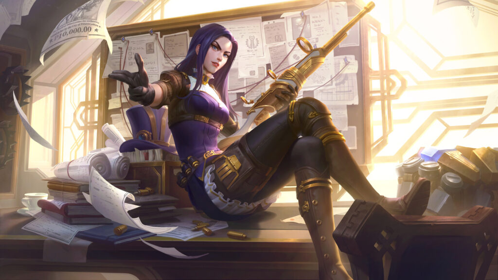 Abusive Caitlyn-Titanic Hydra combo is taking over LoL solo queue 2 caitlyn