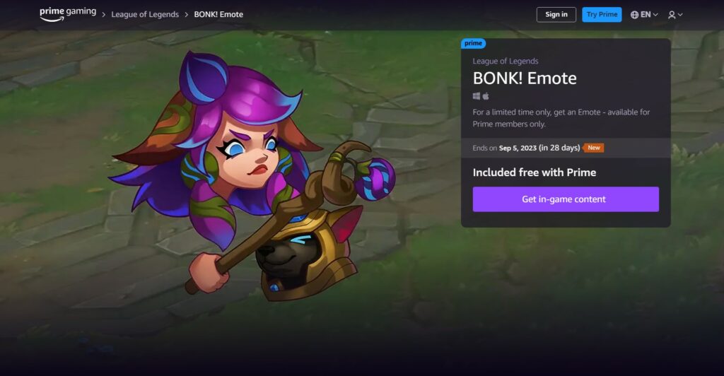 New Limited LoL "Bonk!/Go to Horny Jail" Emotes and how to get it 3 New Limited LoL "Bonk!/Go to Horny Jail" Emotes and how to get it 1